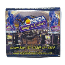 Oneida Bingo Casino Hotel Green Bay Wisconsin Match Book Matchbox - £3.70 GBP