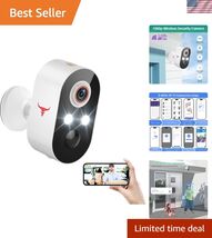 2xSmart Security Cameras Indoor Outdoor Wireless 2.4GHz Wifi New (2 pack) - $51.46