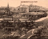 Edinburgh from the Castle Scotland Postcard PC14 - $4.99