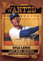 2021 Topps Big League Wanted #WT5 Kyle Lewis Seattle Mariners ⚾ - £0.70 GBP