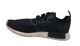 ADIDAS Shoes Men Size 13 NMD R1 B42200 Core Black Gum White Sneakers Casual - £23.35 GBP