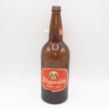 Fitzgerald&#39;s Pale Ale Quart Beer Bottle Troy New York Paper Label - £54.10 GBP