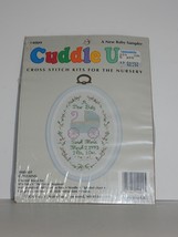 Cuddle Ups Cross Stitch Kit for the Nursery #14009 A New Baby SEALED - $8.99