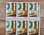 US Stamp Season&#39;s Greetings 15c Block of 6 1843 - $2.84