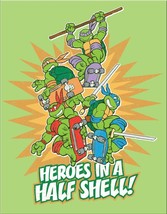 Teenage Mutant Ninja Turtles TMNT Classic Cartoon Licensed Wall Decor Metal Sign - £12.76 GBP