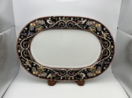 Villeroy &amp; Boch Bone China INTARSIA 13 1/2&quot; Oval Serving Platter - $94.99