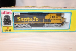 HO Scale Atlas, SD35 Diesel Locomotive, Santa Fe, Blue, #1001 - 7001 - £111.90 GBP