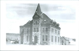 RPPC Boulder MT Montana Jefferson Contea Tribunale Casa Unp Cartolina - £35.87 GBP