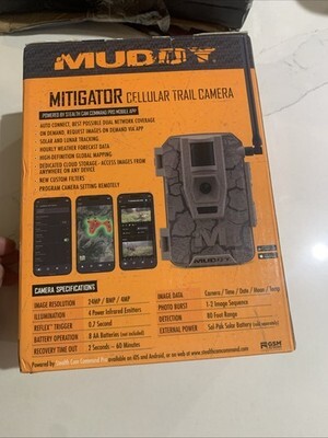Muddy Mitigator 24 MP Cellular Trail Camera - Brown NEW IN BOX SHIPS SAME DAY Item image 5