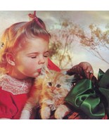 Perfect Picture Puzzle My Pet Vintage Girl &amp; Cat in a Basket Over 600 Pi... - £19.74 GBP