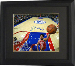 Jahlil Okafor signed Philadelphia 76ers 8x10 Photo Custom Framed #8 (hor... - £59.90 GBP