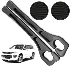 Rubber Car Seat Gap Filler Compatible with Jeep Grand Cherokee - Black - $47.47