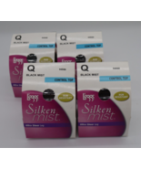 L&#39;eggs Silken Mist Size Q Ultra Sheer Pantyhose Control Top Black Mist 4... - $521.69 MXN