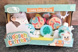 Little Tikes Wooden Critters Llama-Corn Developmental Pull Toy - £13.09 GBP
