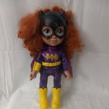 2017 Dc Comic Marvel 14&quot; Batgirl Toddler Doll Super Hero Jakks Pacific Kids Toy - £16.98 GBP