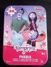 Vampirina mini puzzle in collector tin 24 pcs New Sealed - $4.00