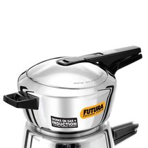 Hawkins Futura 5.5 Litre Inner Lid Pressure Cooker, Stainless Steel Cooker, Indu - £135.27 GBP