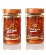 2 Pack Greek Natural Pure Raw Super Rare Mountain Honey Forest Honeycomp... - $101.87
