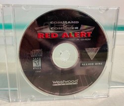 Command and Conquer RED ALERT (PC, 1996) Vintage CD-ROM Windows 95 - £10.10 GBP