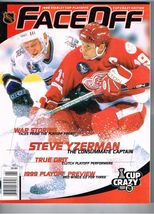 1999 Detroit Red Wings Hockey Face Off Program Playoff Issue - $39.55