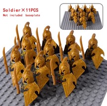 Lot 11 Pcs Medieval Uruk-Hai Dwarf Soldier Elves Gondor LOTR Minifigures #17 - £14.29 GBP