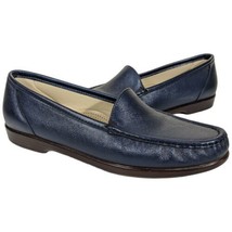 SAS Simplify Slip On Loafers Womens Size 11 N Narrow Navy Blue Comfort L... - $85.00