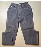 Braxton Stretch Jeans Women’s 9 Black With Tan Stitching And Jeweled Poc... - $49.45