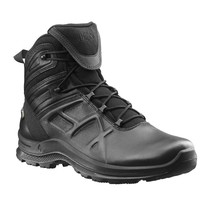 Haix Black Eagle Tactical 2.0 GTX Police Mid Black Gore-Tex Boots Waterp... - $157.41