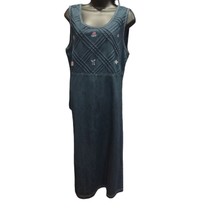 Koret City Blues Petites Womens Size Medium Vintage Maxi Dress - £14.64 GBP
