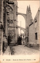 c1920 Tours France #57 Entrance Saint Gatien Church Psalette Collotype Postcard - £7.95 GBP