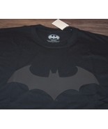 BATMAN Dc Comics BLACK SYMBOL T-Shirt 2XL XXL MENS NEW w/ tag - $19.80