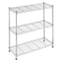 Whitmor Supreme 3 Tier Shelving with Adjustable Shelves and Leveling Feet - 350  - £95.11 GBP