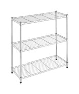 Whitmor Supreme 3 Tier Shelving with Adjustable Shelves and Leveling Fee... - £93.56 GBP