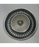 1977 1978 Cadillac Fleetwood 15 Inch Stainless Hub Cap Goldtone Center w... - €33,35 EUR