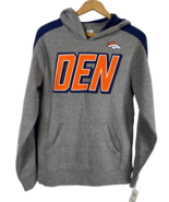 Denver Broncos Hoodie Sweatshirt Size S NFL Team Apparel Mens NEW w/ Tag... - $1,132.48 MXN
