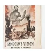1944 Pacific Railway Express Agency Advertisement WW2 Era Lincoln Bill D... - $28.07 CAD