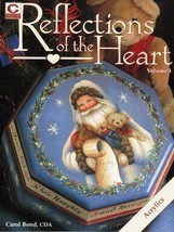 Tole Decorative Painting Reflections of the Heart V3 Christmas Carol Bond Book - £11.84 GBP