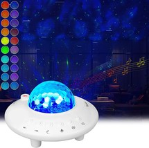 Galaxy Projector, Galaxy Light with 20 Colors &amp; 3 Brightness Levels &amp; Speed - £23.12 GBP