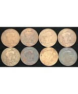 (6) 1962- 1969 France 1 Centimes Coins Paris Mint - £7.00 GBP