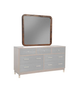 Amber Mirror with Mahogany Wood Trim - $7,071.97 MXN