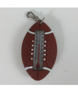 Vintage Avon Football Zipper Pull With Thermometer Plastic Keychain - $142.54 MXN