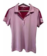 Nike Golf Tour Performance Dri-Fit Short Sleeve Polo Shirt Pink Lightwei... - $32.55 CAD