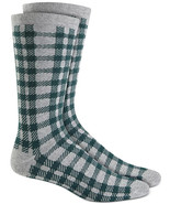 Club Room  Lot of 3 Holiday Plaid Crew Socks Green Multi-One Size - $15.99