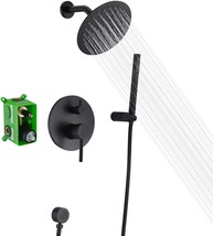 Shower Accessories In Black, A Set Of Shower Faucets In Matte Black, And... - $180.99