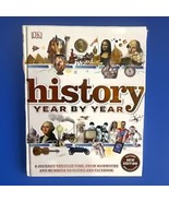 History Year by Year: A journey through time, from mammoths and mummies ... - $12.48