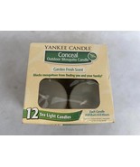 Yankee Candle Conceal Outdoor Bug Tea Light 12 Candles  Retired NEW NOS VTG - £15.60 GBP