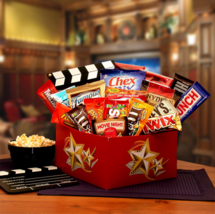 It&#39;s A Red Box Night Gift Box with Red Box Gift Card - Movie Night Gift Baskets  - £54.06 GBP