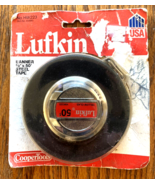 Lufkin 50&#39; Banner Engineers Tape #HW223 3/8x50&#39; Yellow Clad USA NOS Tool - $68.31 CAD