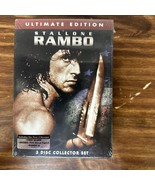 Rambo Trilogy (Ultimate Edition DVD Collection) (3-Disc Collector Set) NEW - $26.99