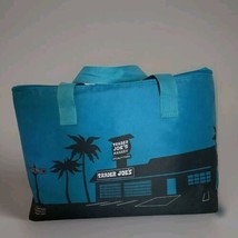 Trader Joe’s Blue Reusable Bag 8 Gallon Large Insulated Cooler 18x13x6” VW Bus - £17.86 GBP